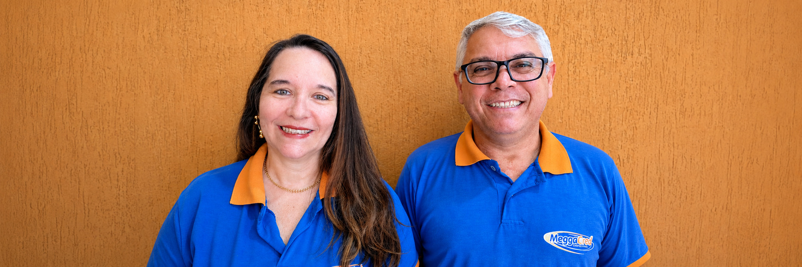 Claudia Maria Mazoca e Jose Claudio Goncalves, sócios da MeggaCred